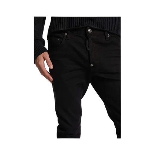 Skater Logo Patch Skinny Jeans