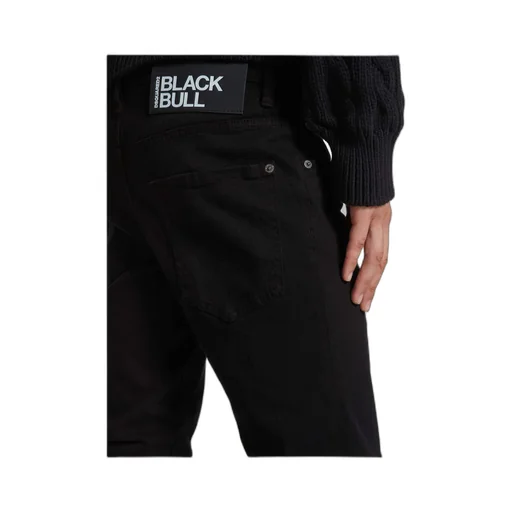Skater Logo Patch Skinny Jeans
