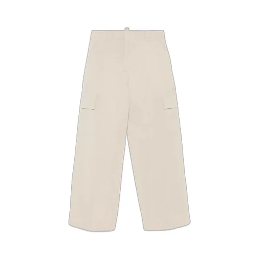 Belt-Loop Casual Pants