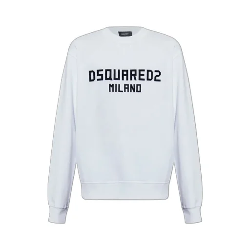 Velvet-Logo Crewneck Sweatshirt