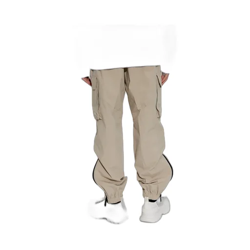 Logo Printed Tapered Cargo Trousers