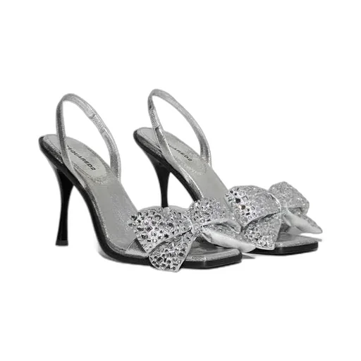 Bow Detailed Open Toe Sandals