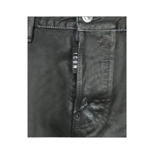 Garment-Dyed Straight Leg Jeans