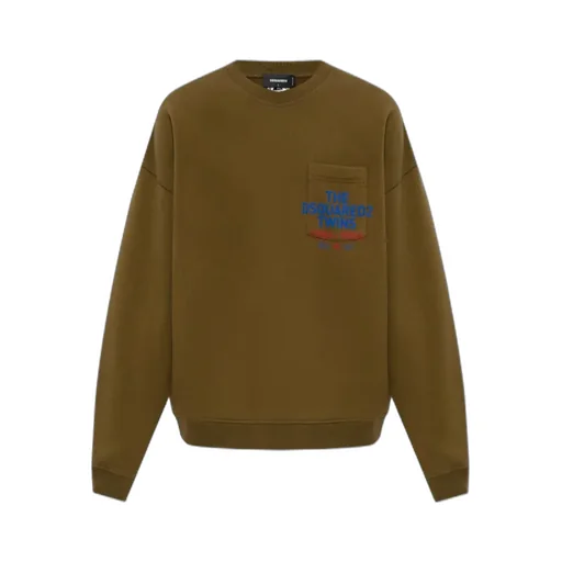 Logo Printed Crewneck Sweatshirt