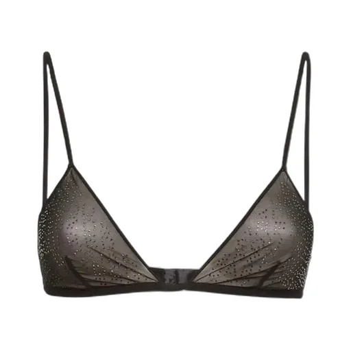 Tulle Triangle Bra