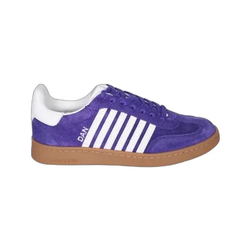 Striped Low-Top Sneakers