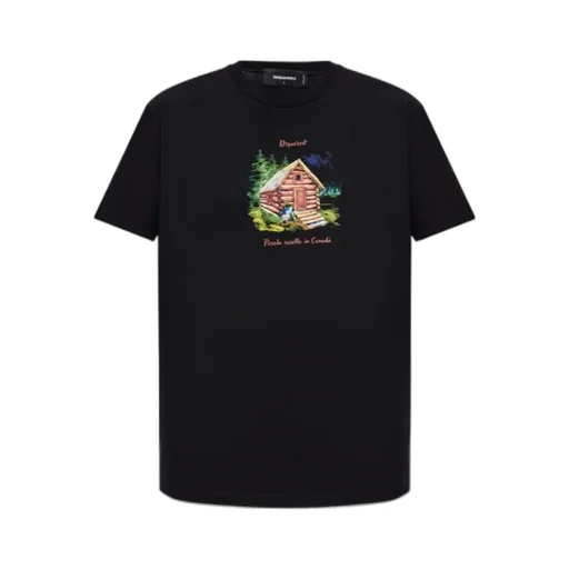 Graphic Printed Crewneck T-Shirt
