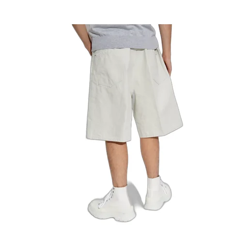 Mid-Rise Denim Shorts