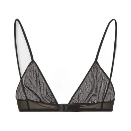 Tulle Triangle Bra
