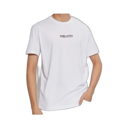 Raised Logo Crewneck T-Shirt