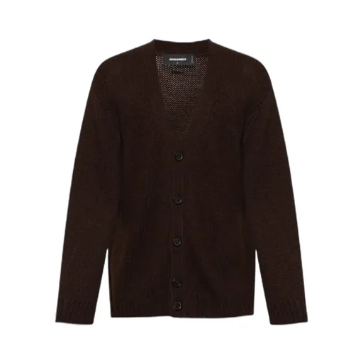 Long-Sleeved Button-Up Cardigan