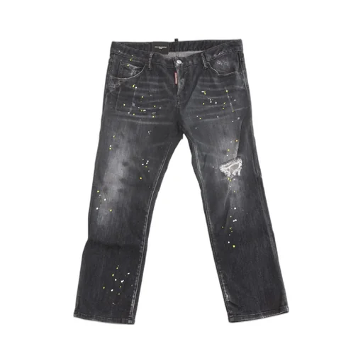 Logo Denim Pants