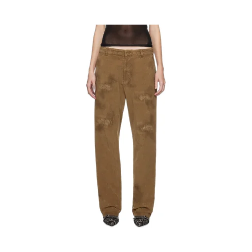 Belt-Loop Casual Pants