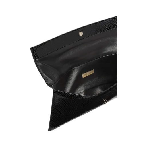 Double D Plaque Clutch Bag