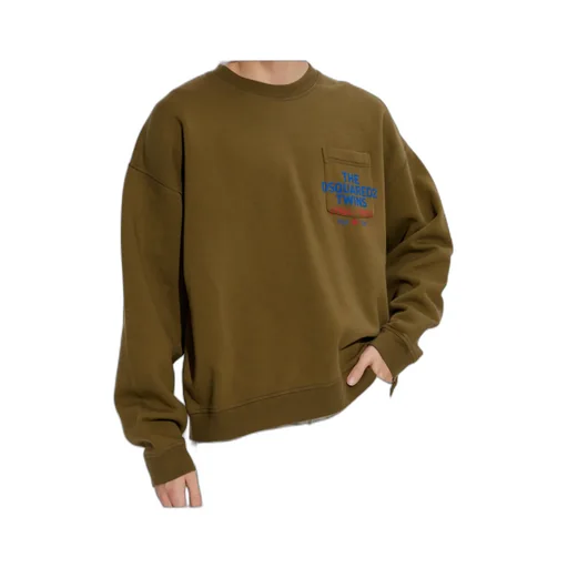 Logo Printed Crewneck Sweatshirt