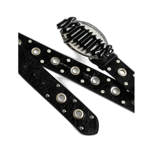 Gothic Logo Buckled Belt