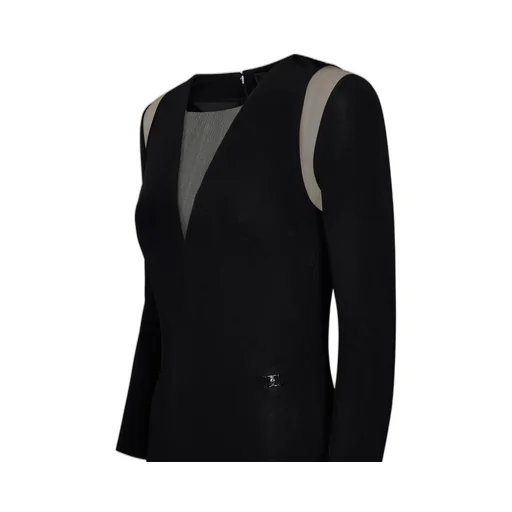 Jersey V-Neck Dress