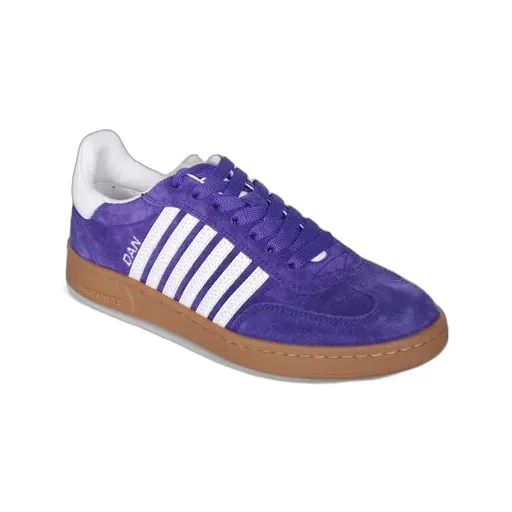 Striped Low-Top Sneakers