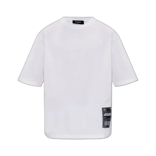 Logo Patch Crewneck T-Shirt