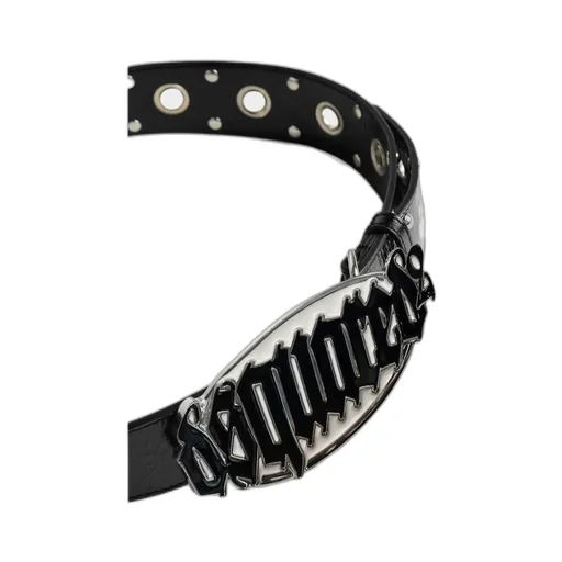 Gothic Logo Buckled Belt