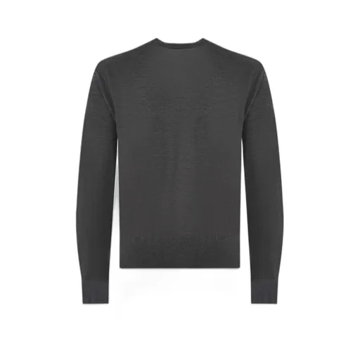 D2 Logo Patch Crewneck Knitted Jumper