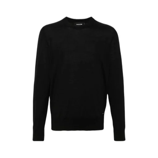 Logo Plaque Crewneck Jumper