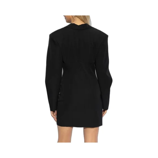 V-Neck Blazer Dress