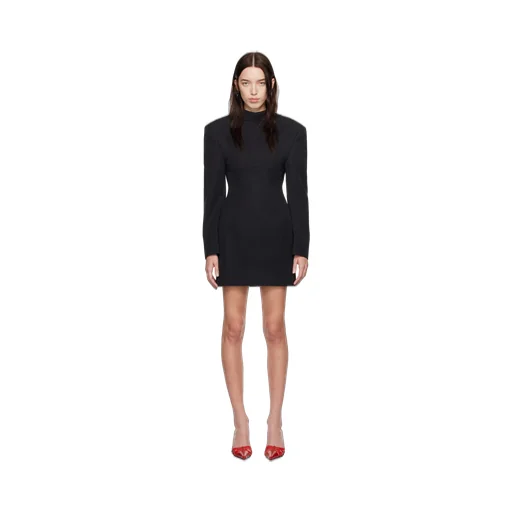 V-Neck Blazer Dress