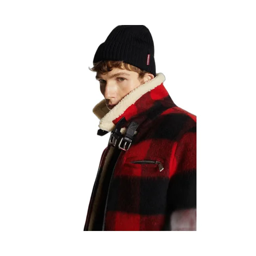 Checked Zip-Up Jacket