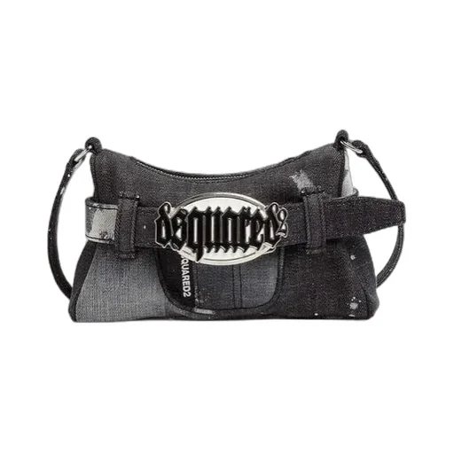 Gothic Zipped Mini Crossbody Bag