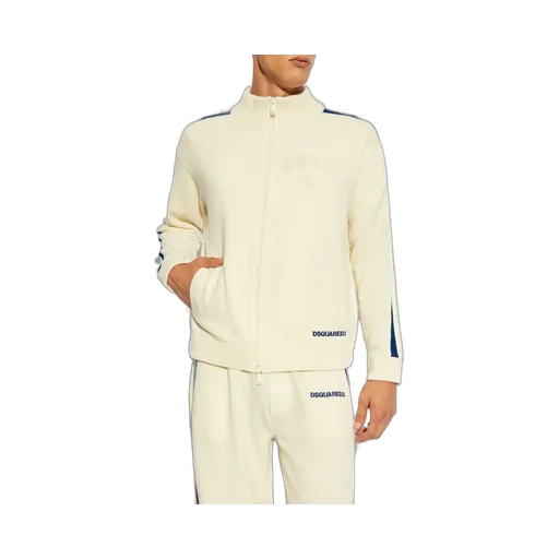 Zipped Knitted Pullover