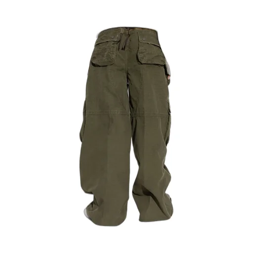Straight-Leg Cargo Pants