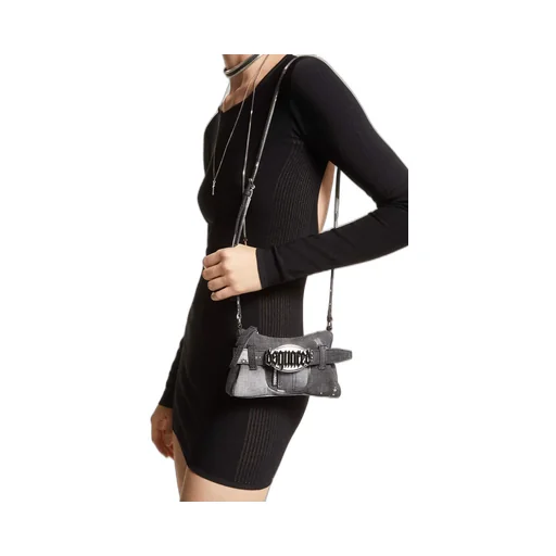 Gothic Zipped Mini Crossbody Bag
