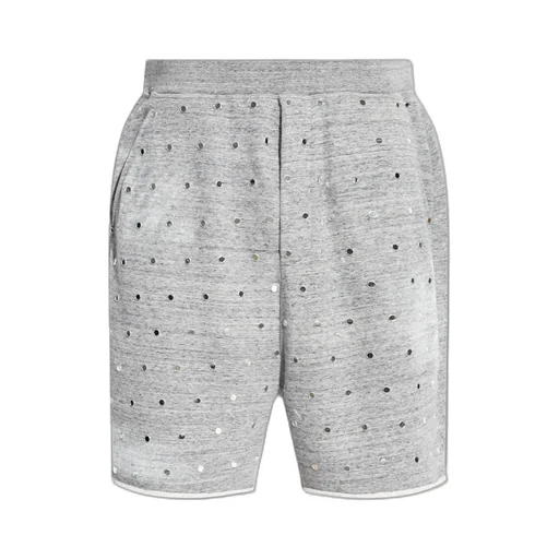 Unbrushed Melange Fleece Shorts