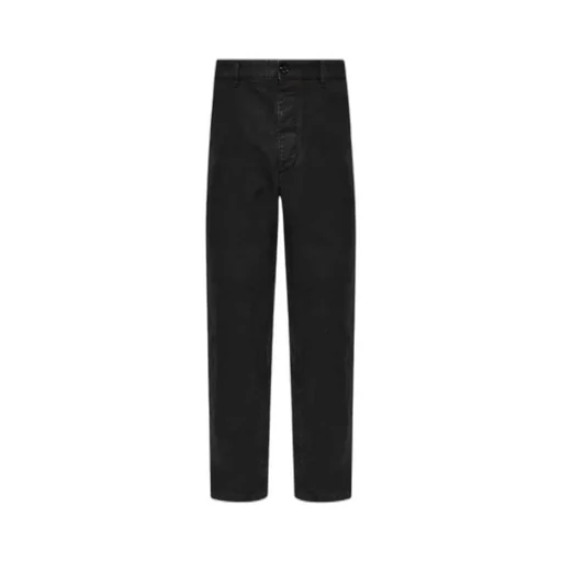 Logo Printed Straight-Leg Pants