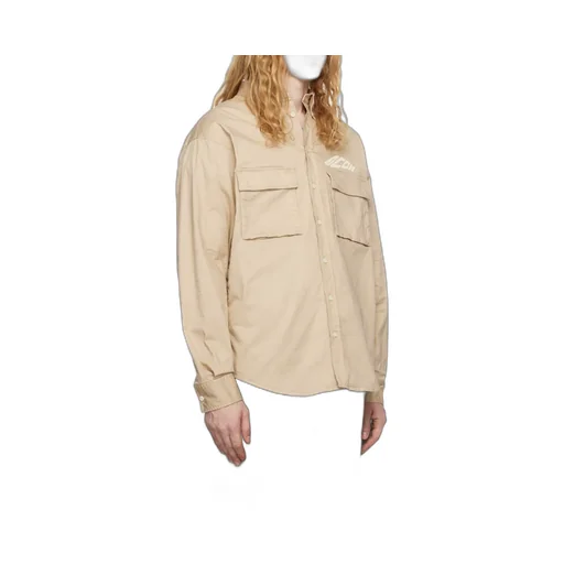 Logo Printed Long Sleeved Shirt