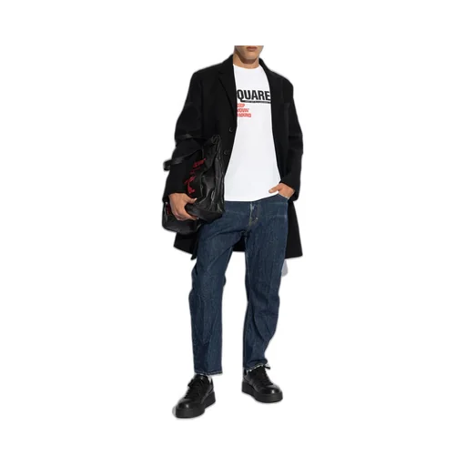Single Breasted Long Sleeved Coat