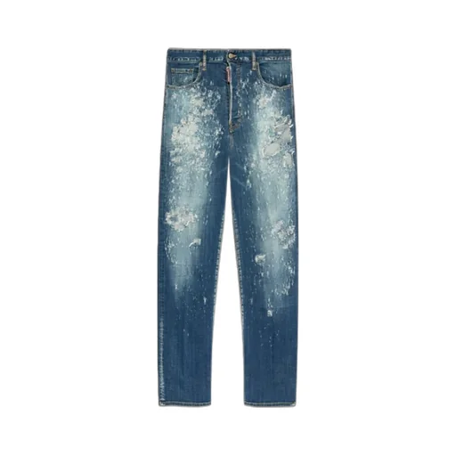 Distressed Loose Fit Jeans