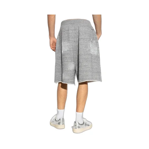Unbrushed Melange Fleece Shorts