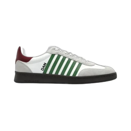 Round Toe Low-Top Sneakers