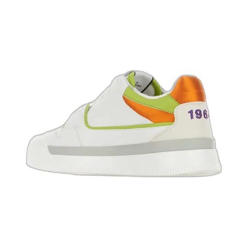 Logo-Embossed Lace-Up Sneakers