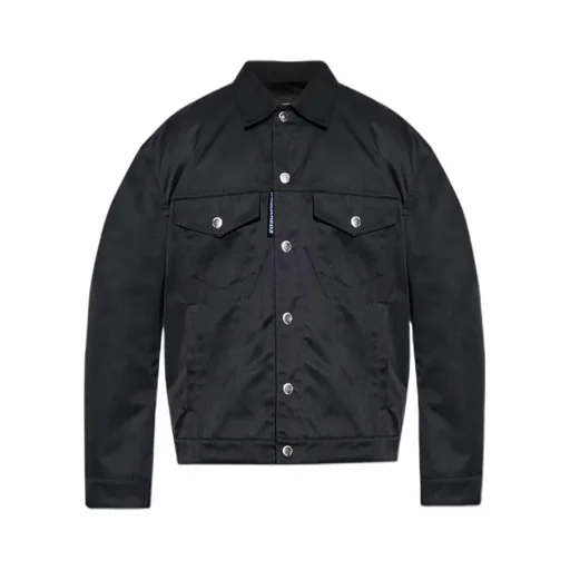 Logo Label Oversized Jacket