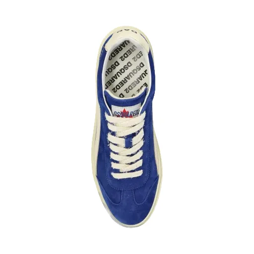 Round-Toe Lace-Up Sneakers