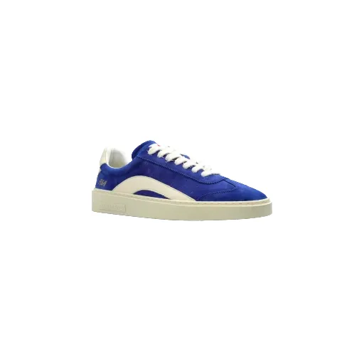 Round-Toe Lace-Up Sneakers