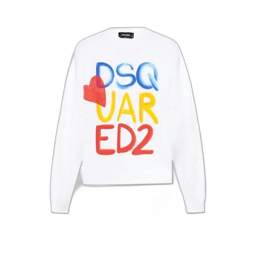 Summer Lovers Logo Printed Crewneck Sweatshirt