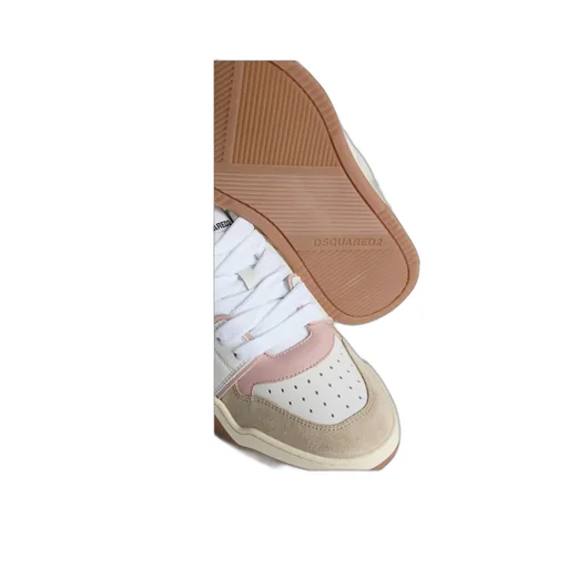 Spiker Panelled Lace-Up Sneakers