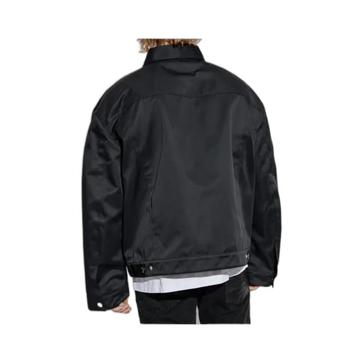 Logo Label Oversized Jacket