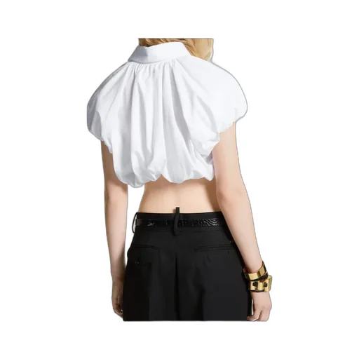 Dsquared2 Baloon Cropped Shirt