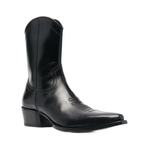 Pointed-Toe Ankle Boots