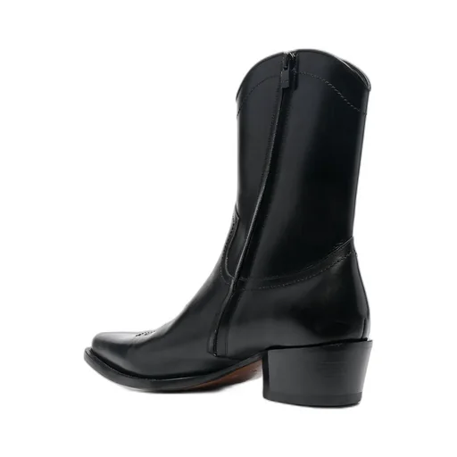 Pointed-Toe Ankle Boots